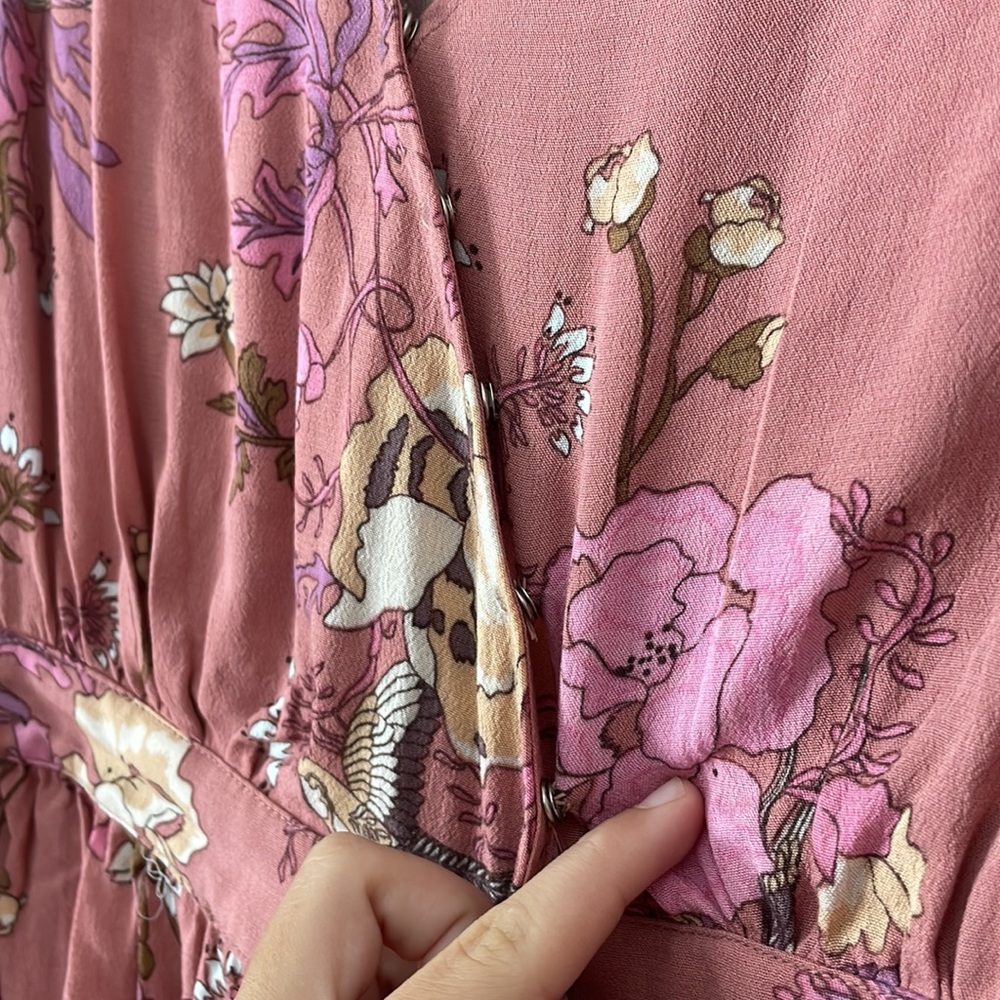 Rosa Wrap Blouse Sz M Spell Designs View 5